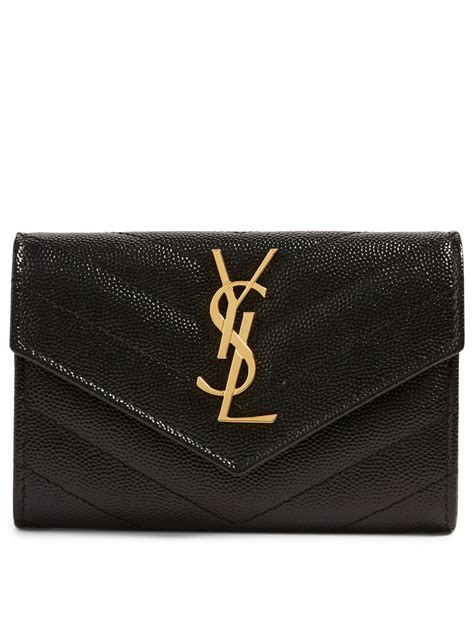 wallet yves saint laurent|ysl monogram wallet price.